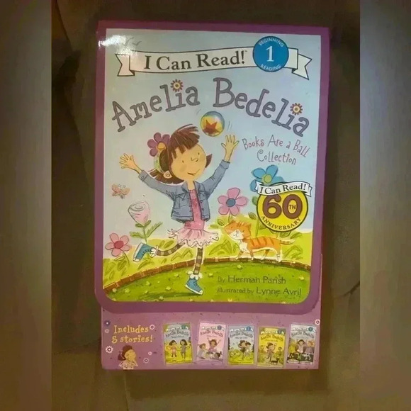 Box of I can read level 1 Amilia Bedeila Books! 5 books total! - Picture 2 of 3